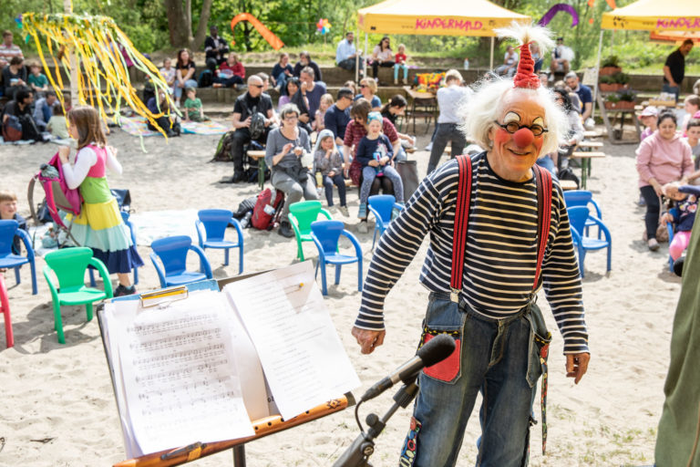 Fruehlingsfest am 07. Mai 2022 im Kinderwald in Hannover. Foto: Franz Bischof