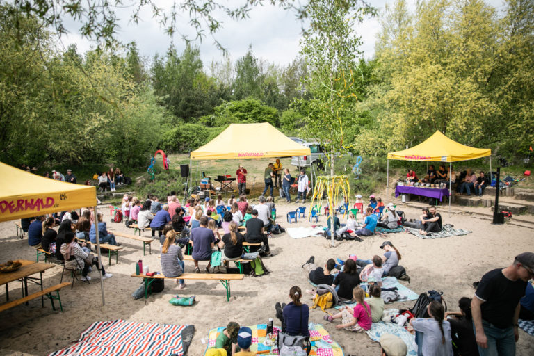 Fruehlingsfest am 07. Mai 2022 im Kinderwald in Hannover. Foto: Franz Bischof